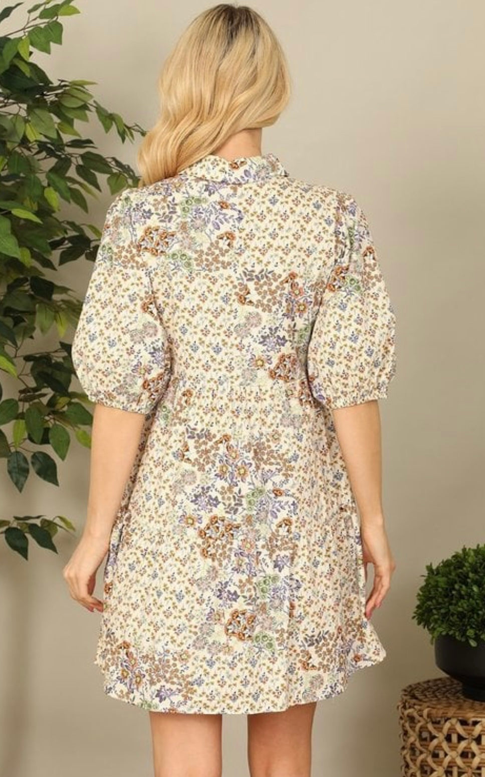 Ria Floral Dress