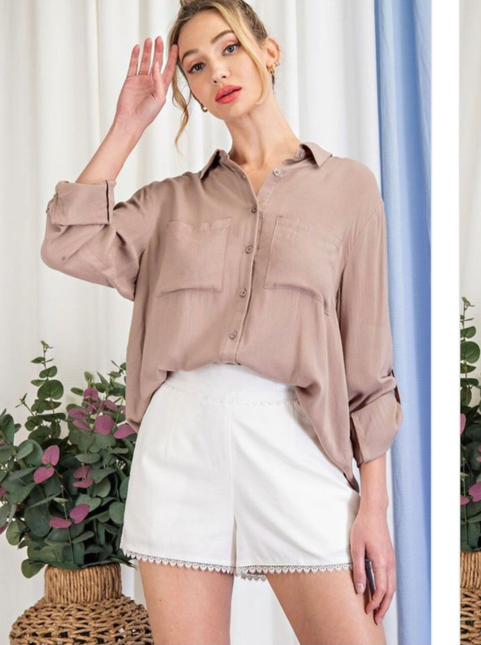 Long Sleeve Button Shirt