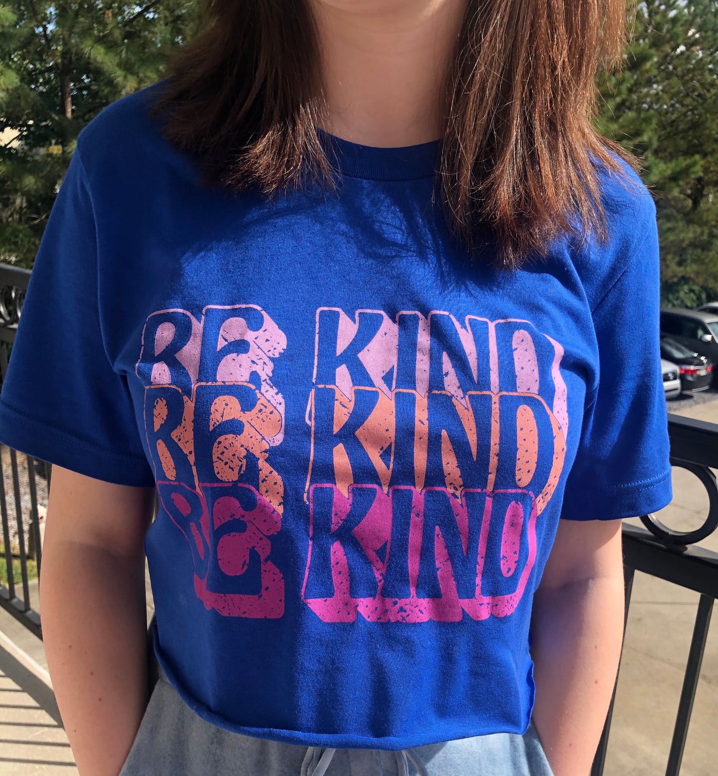Be Kind Graphic Crop Top
