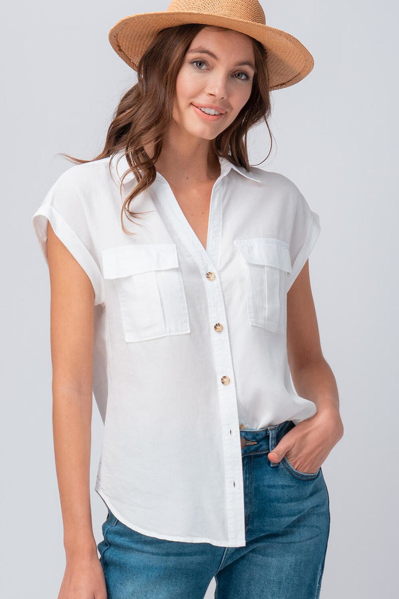 Short Sleeve Button Shirt