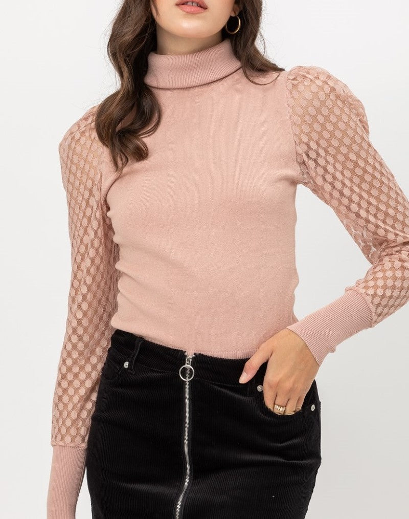 Solid Puff Long Sleeve