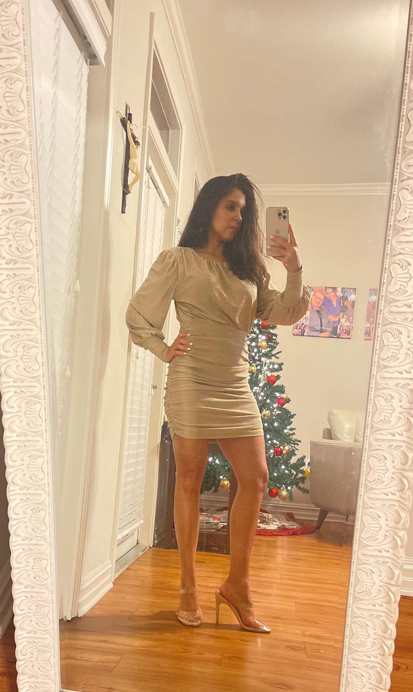 The Liliana Lurex Mini Dress