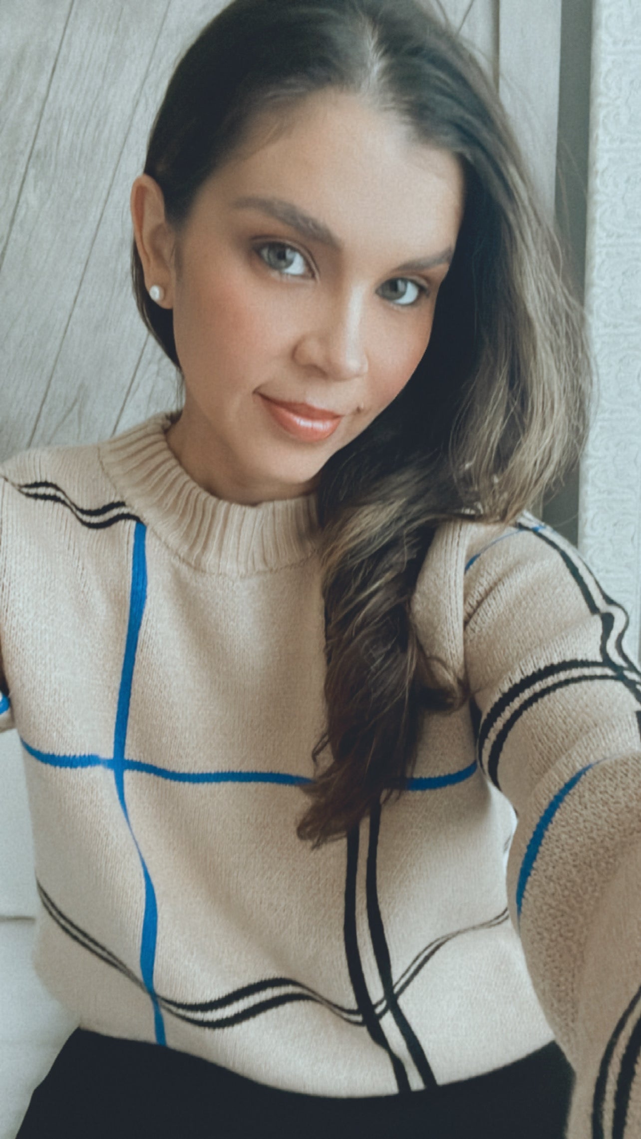 Plaid Sweater